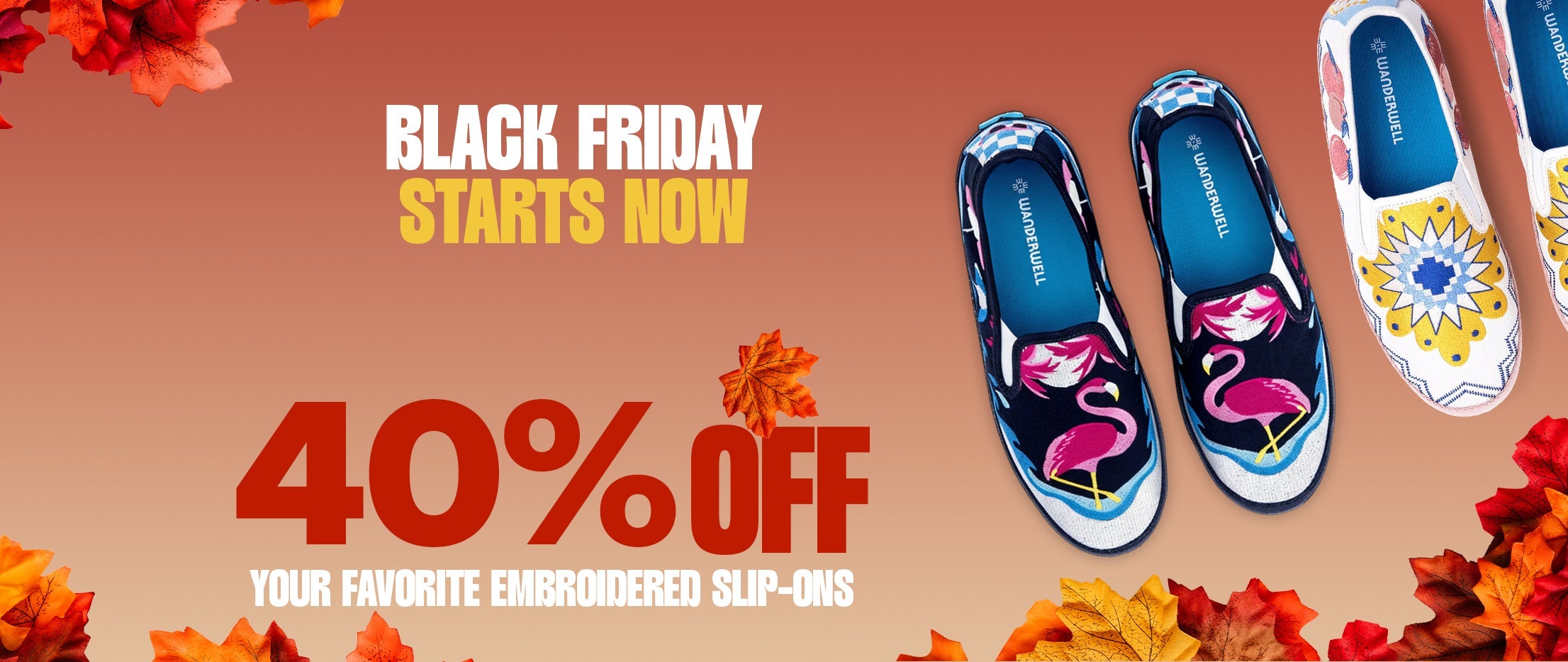 A Note of Gratitude — And Our Biggest Sale of the Year: 40% Off Our Most Comfortable Slip-On Shoes